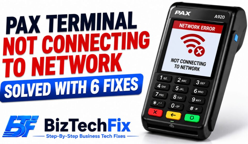 PAX Terminal Not Connecting to Network Solved With 6 Fixes