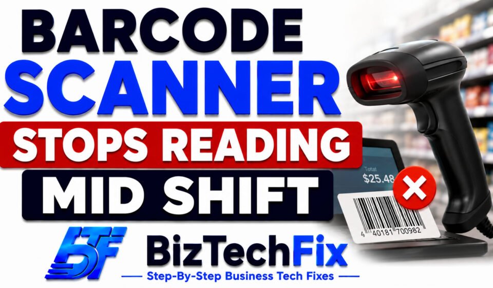 Barcode Scanner Stops Reading Mid Shift