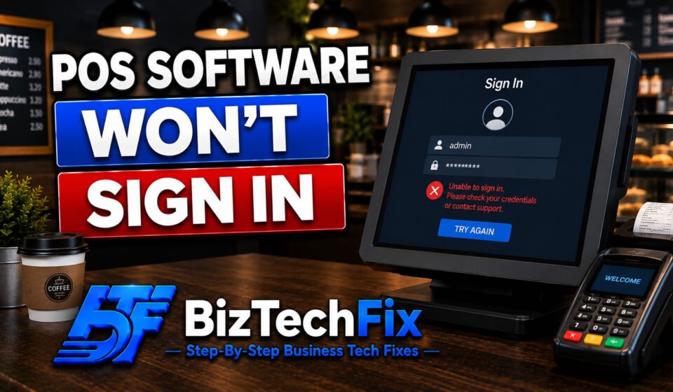 POS Software Won't Sign In? Here's What to Check First