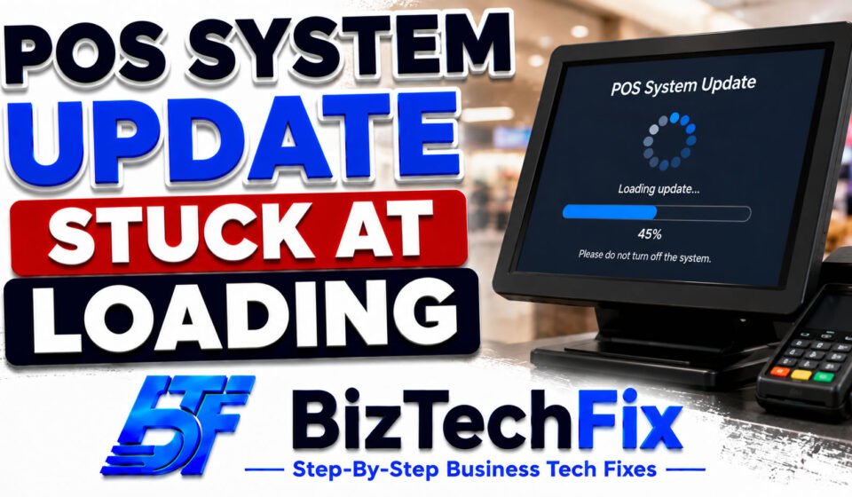 POS System Update Stuck at Loading Here Is the Fix