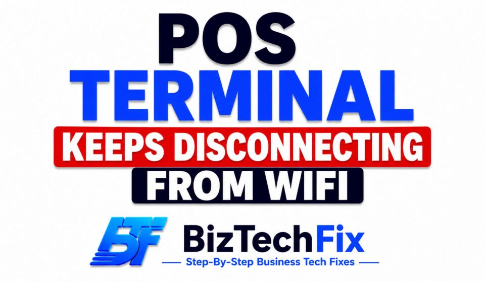 POS Terminal Keeps Disconnecting From Wifi Fixed