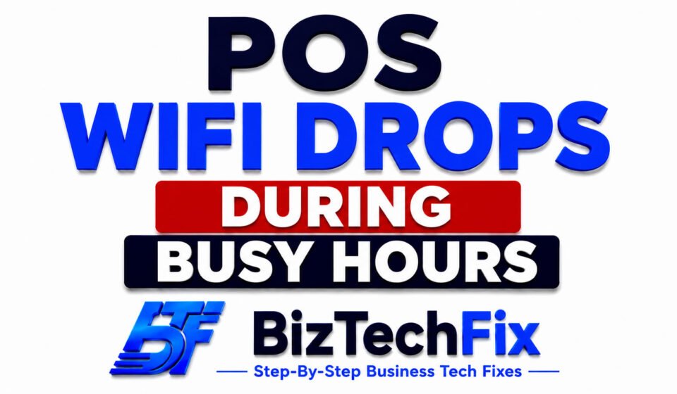 POS Wifi Drops During Busy Hours Here Is the Fix