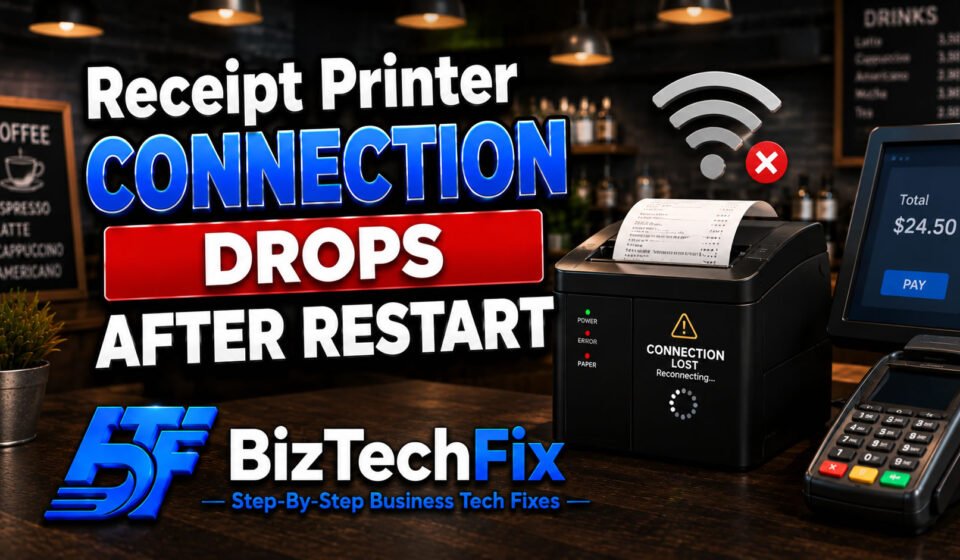 Receipt Printer Connection Drops After Restart