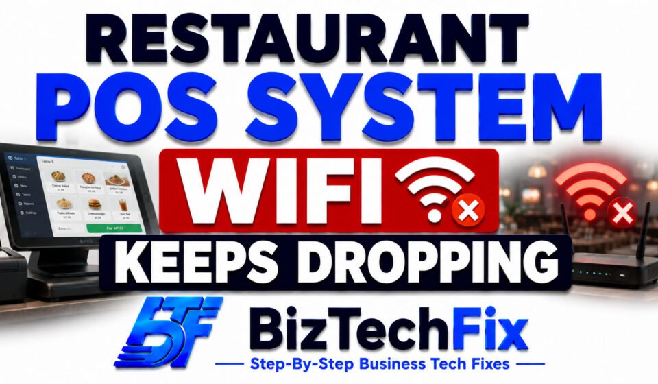 Restaurant POS System Wifi Keeps Dropping Here Is the Fix