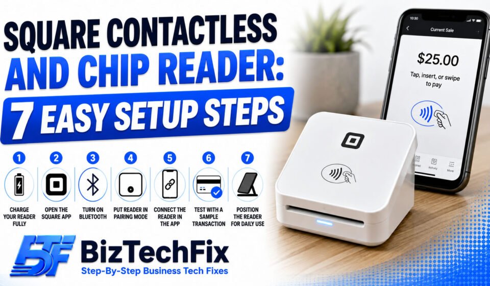 Square Contactless and Chip Reader: 7 Easy Setup