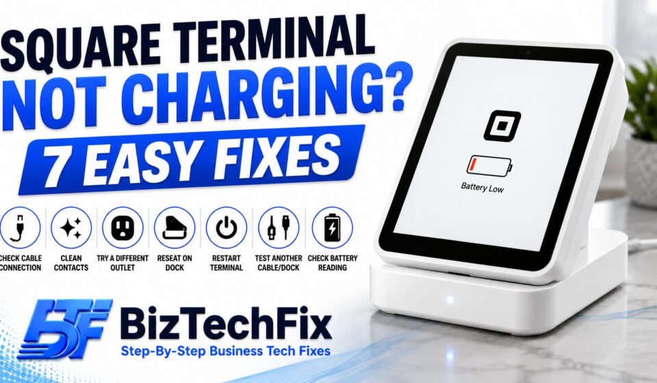 Square Terminal Not Charging? 7 Easy Fixes