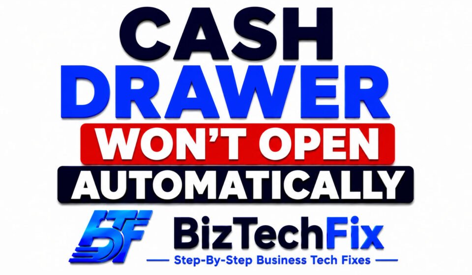 Why Your Cash Drawer Won't Open Automatically